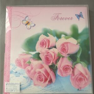 Pink Rose Photo Album